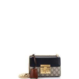 Gucci Padlock Shoulder Bag Gg Coated #260809G11B